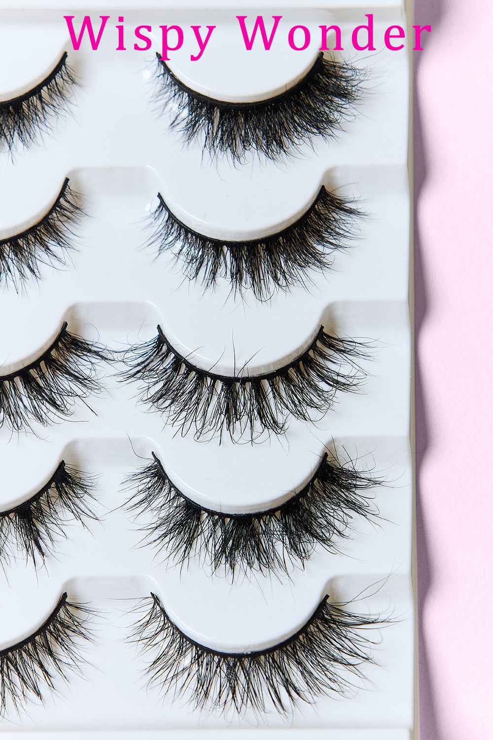 SO PINK BEAUTY Mink Eyelashes Variety Pack 5 Pairs by Wild and Free Boutique