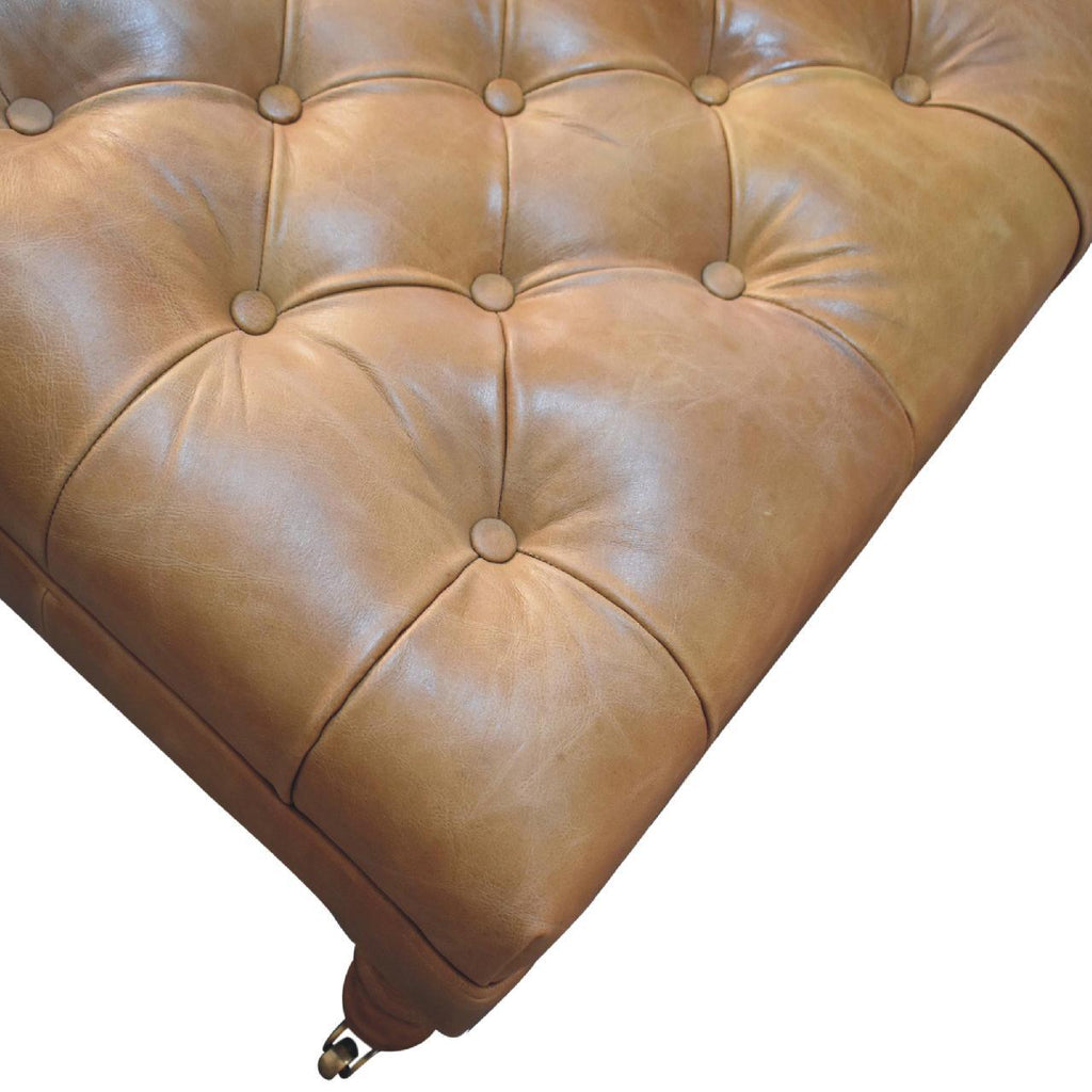 Buffalo - Ottoman With Castor Legs by Unique Piece Furniture