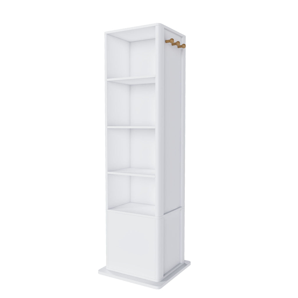 360° Rotating Makeup Cabinet With Full Length Mirror by Unique Piece Furniture