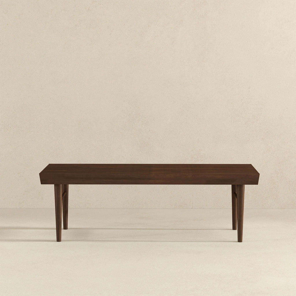 Mia - Bench - Dark Brown by Unique Piece Furniture