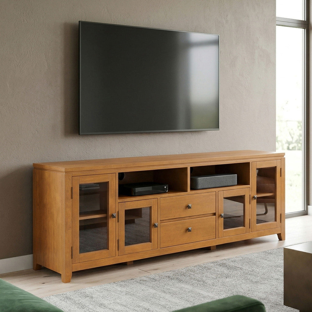 Cosmopolitan - Handcrafted Wide TV Media Stand by Unique Piece Furniture