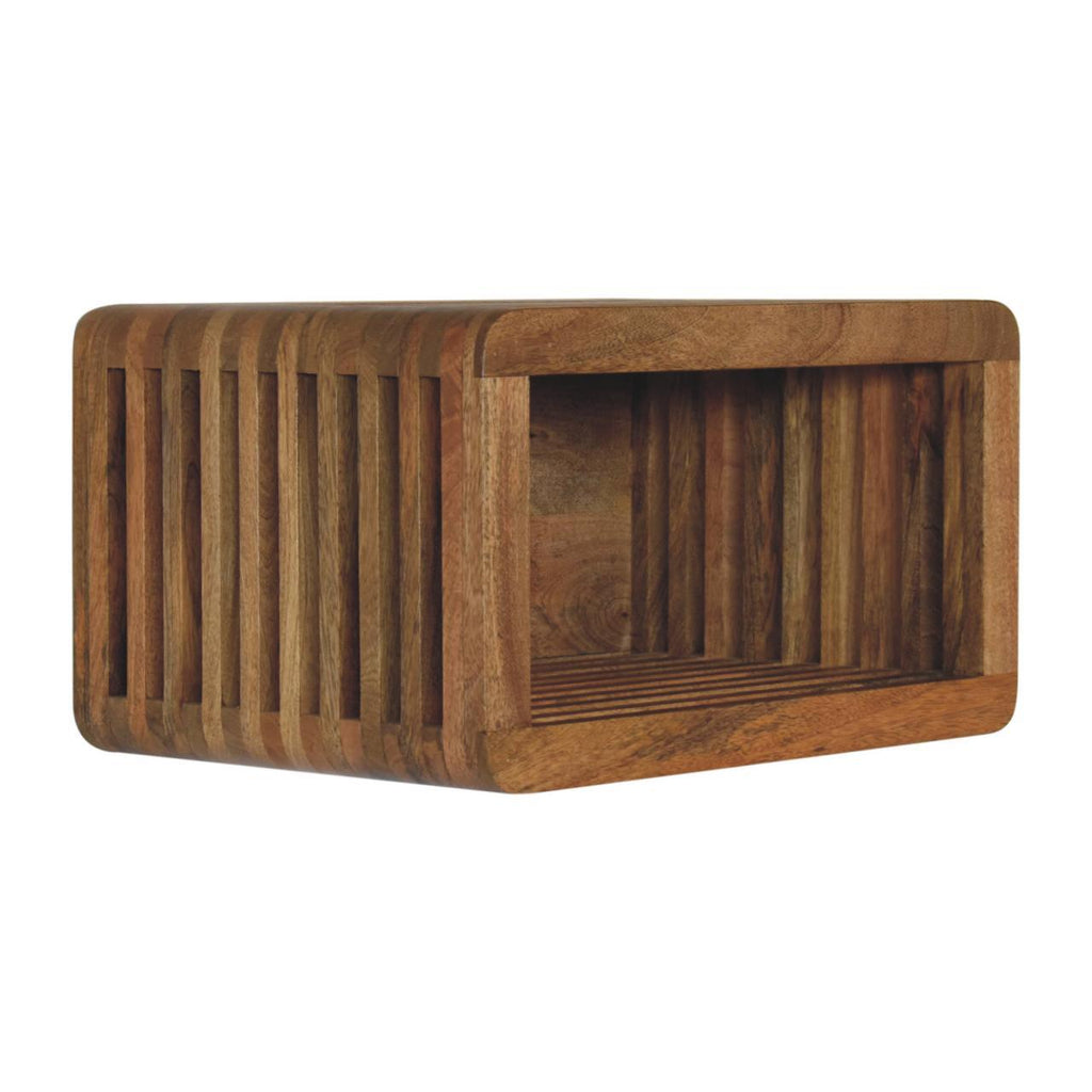 Soba - Wall Mounted Bedside Table - Beige by Unique Piece Furniture