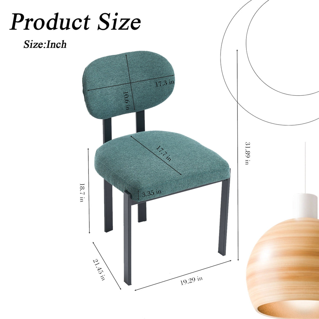 Dining Armless Chairs (Set of 2) by Unique Piece Furniture
