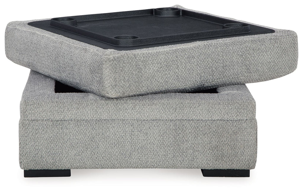 Casselbury - Ottoman With Storage - Cement by Unique Piece Furniture