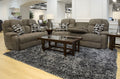 Oasis - Power Reclining Sofa - Fossil by Unique Piece Furniture