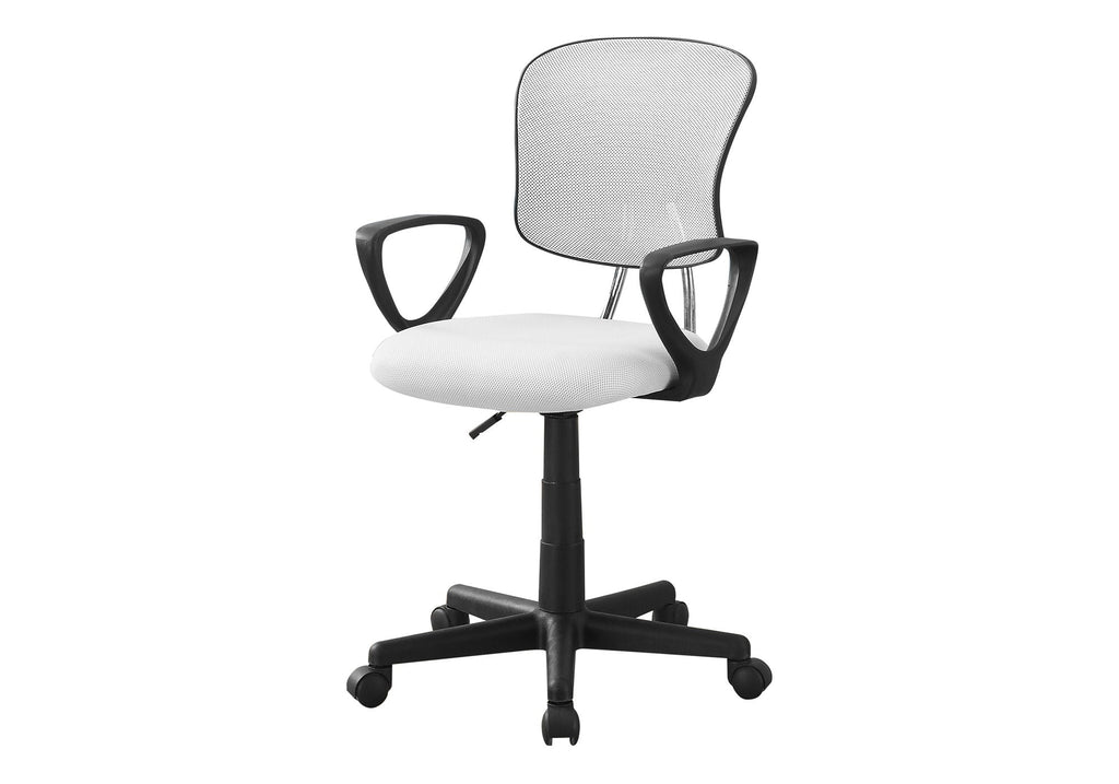 Office Chair, Adjustable Height, Swivel Ergonomic, Armrests, Contemporary by Unique Piece Furniture