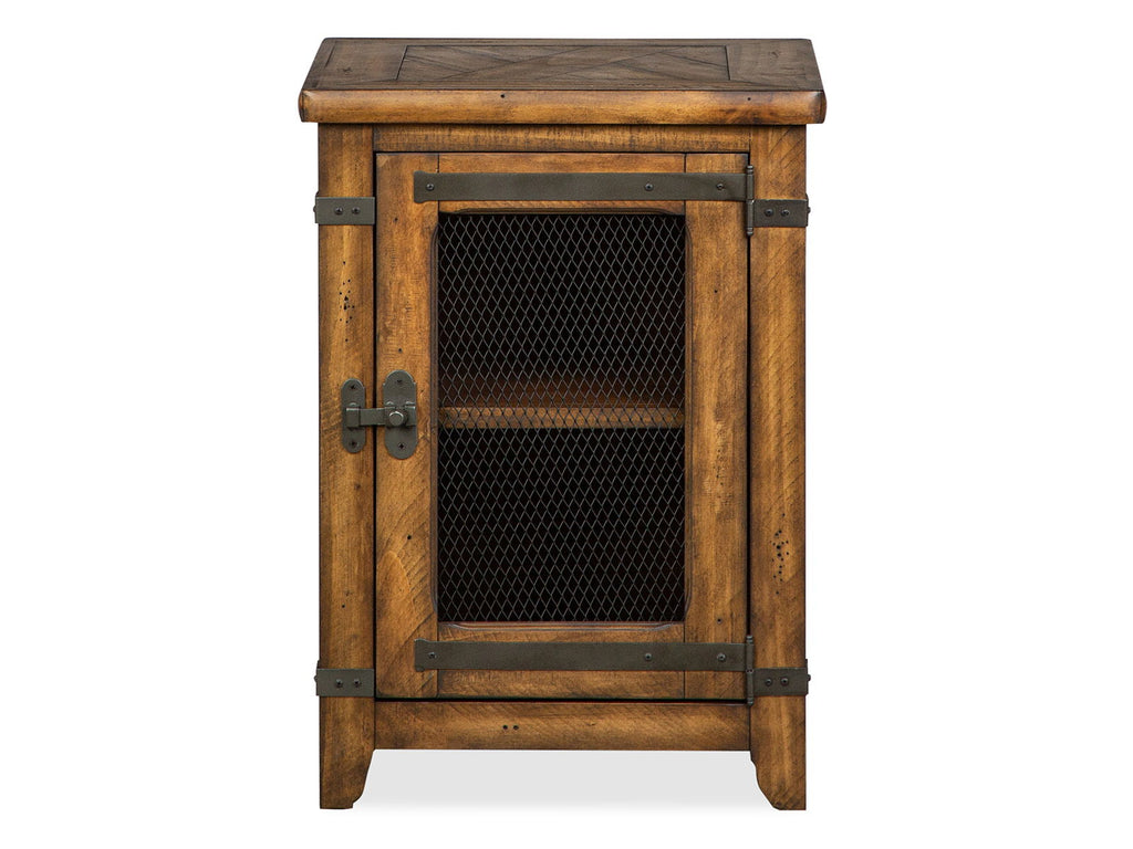 Chesterfield - Chairside End Table - Farmhouse Timber by Unique Piece Furniture