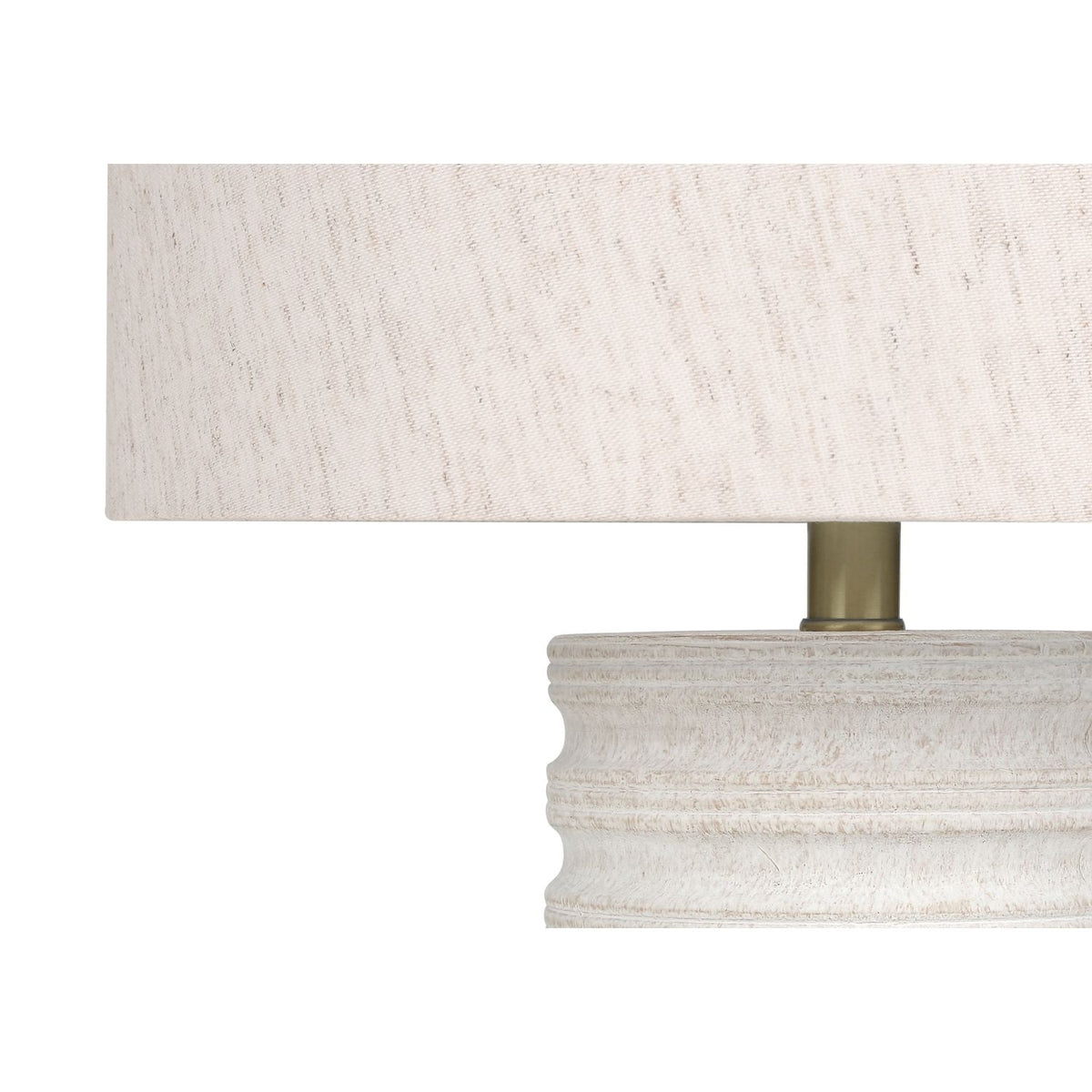 Table Lamp, Lighting, Resin, Transitional - Cream by Unique Piece Furniture