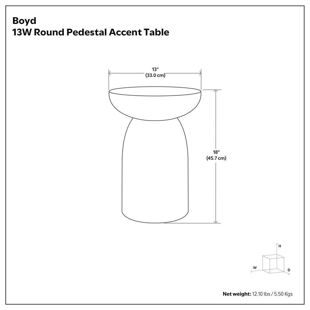 Boyd - Handcrafted Accent Table by Unique Piece Furniture