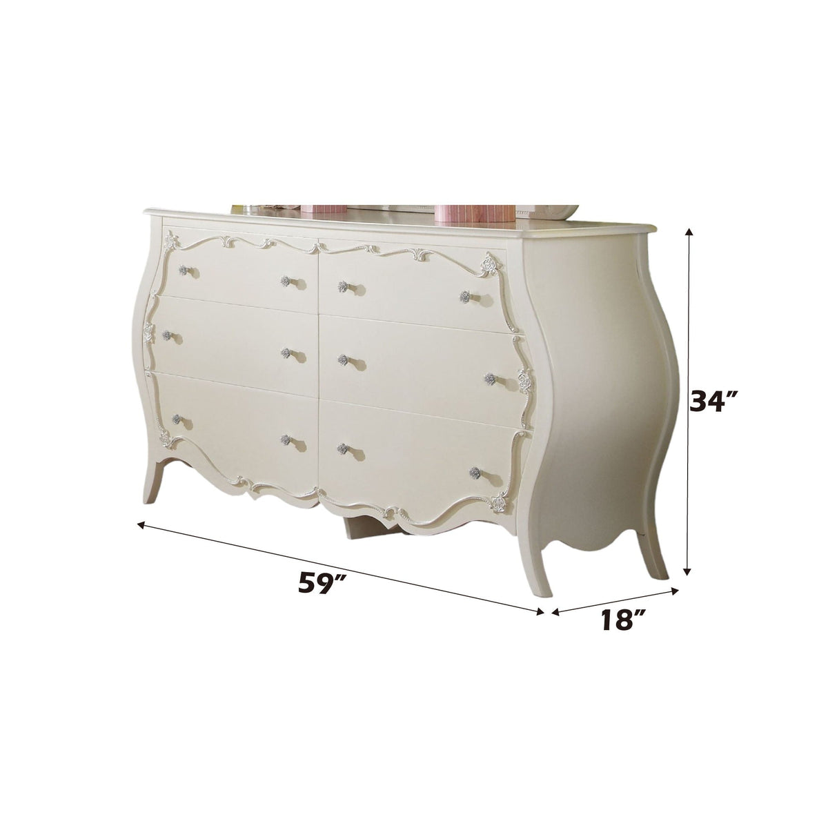 Edalene - Dresser - White by Unique Piece Furniture