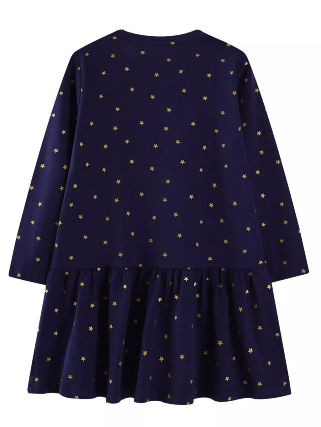 Children's Embroidered Unicorn Long Sleeve Dress by Simply Love