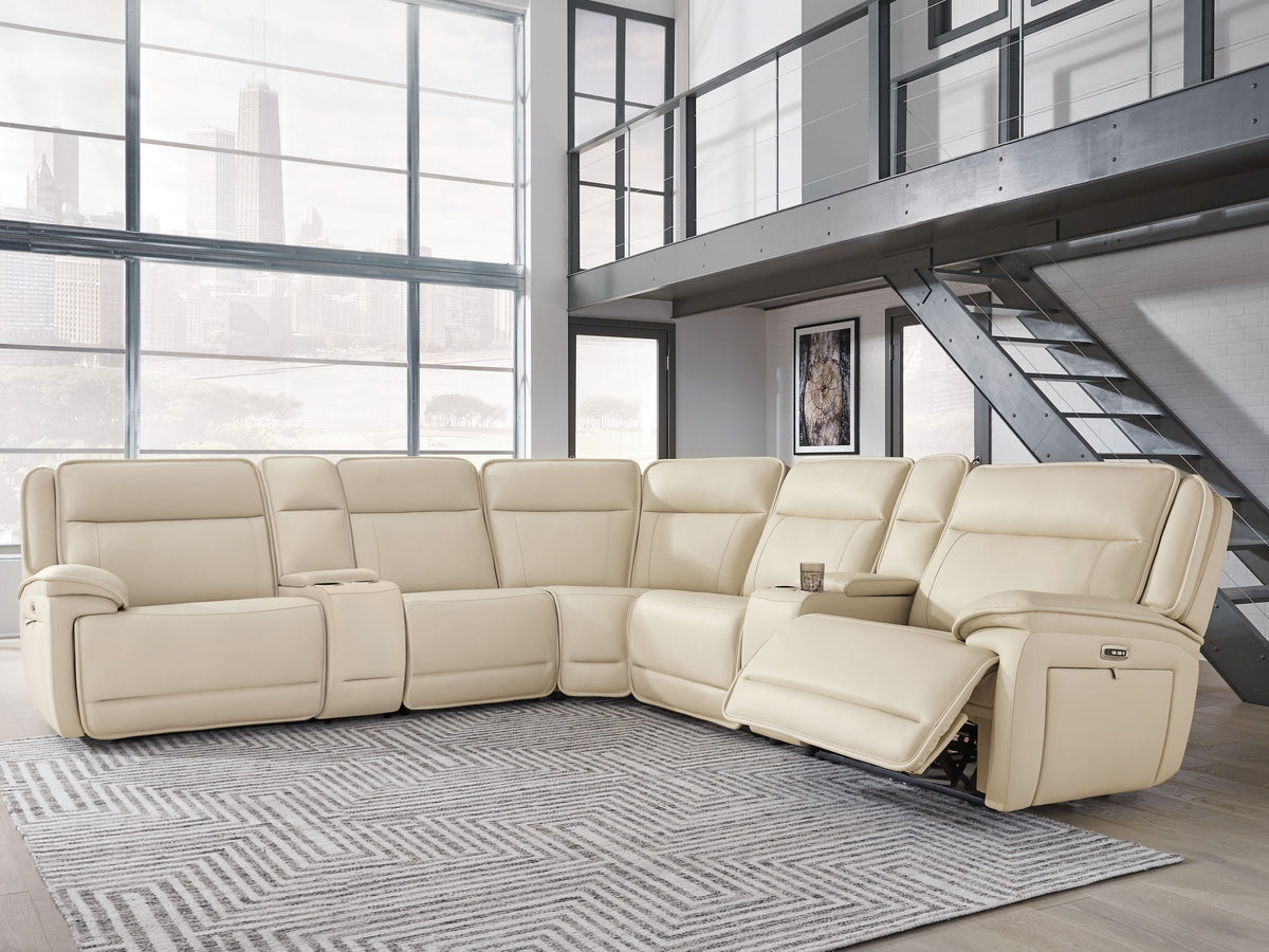Double Deal - Reclining Sectional by Unique Piece Furniture