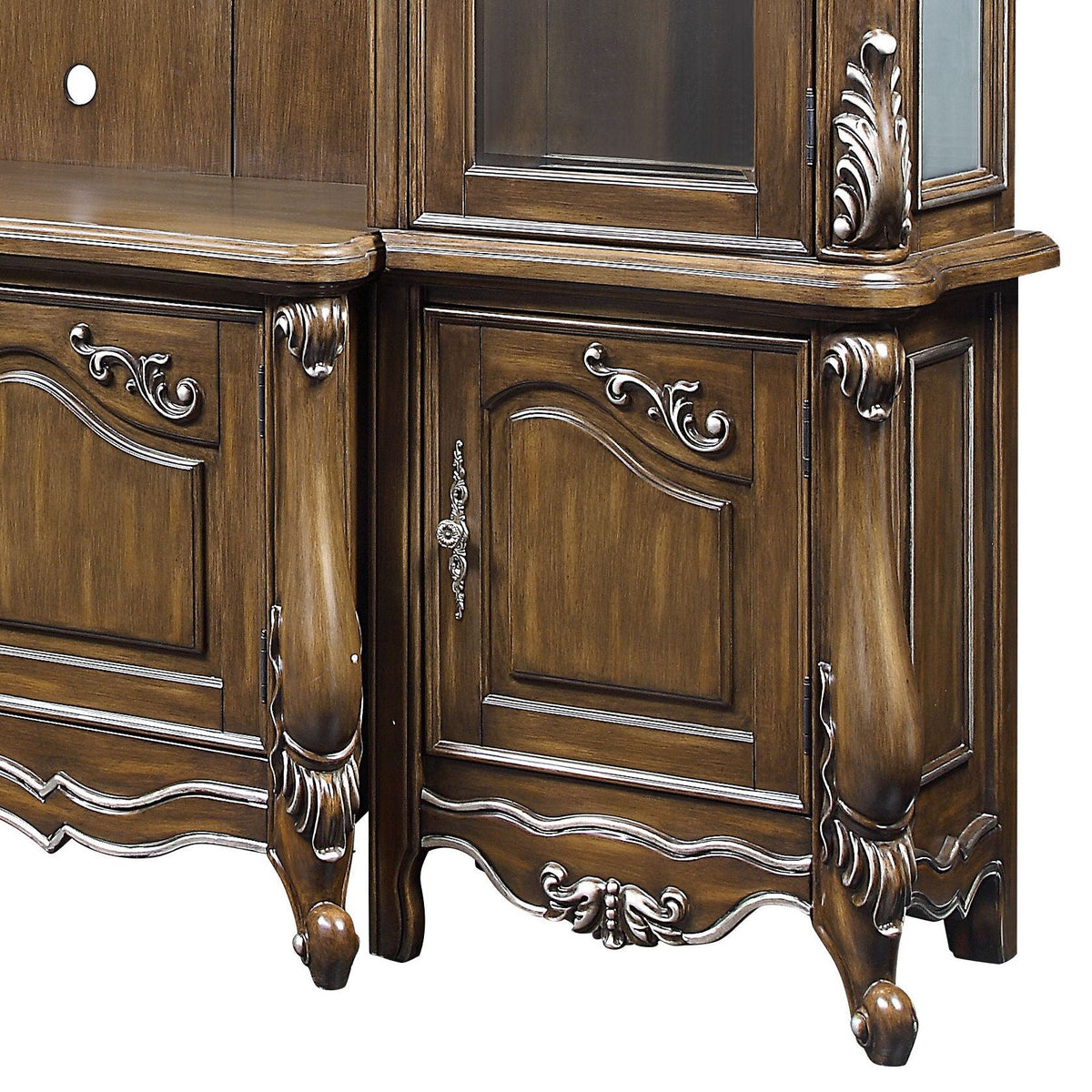 Latisha - Entertainment Center - Antique Oak by Unique Piece Furniture