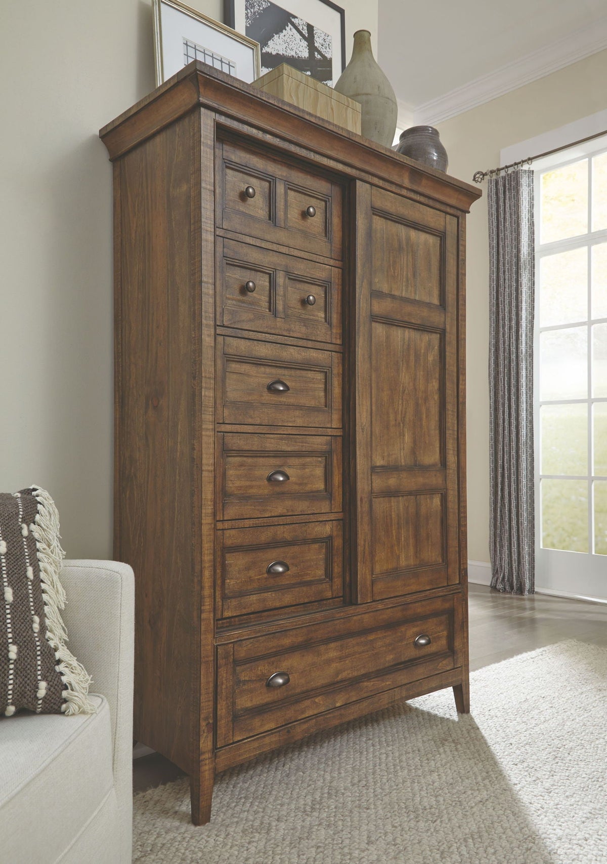 Bay Creek - Door Chest - Toasted Nutmeg by Unique Piece Furniture