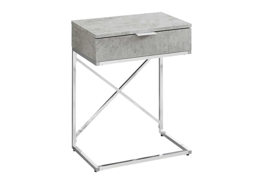 Accent Side Table, Storage Drawer, Spacious Tabletop, Contemporary & Modern by Unique Piece Furniture
