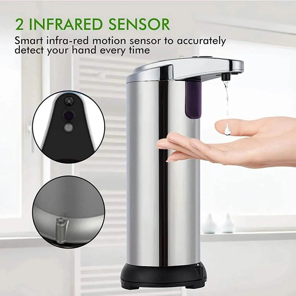 Stainless Steel Automatic Soap Dispenser by DailySale