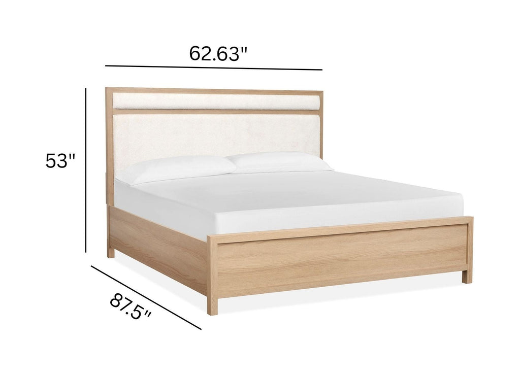 Merrifield - Upholstered Panel Bed by Unique Piece Furniture