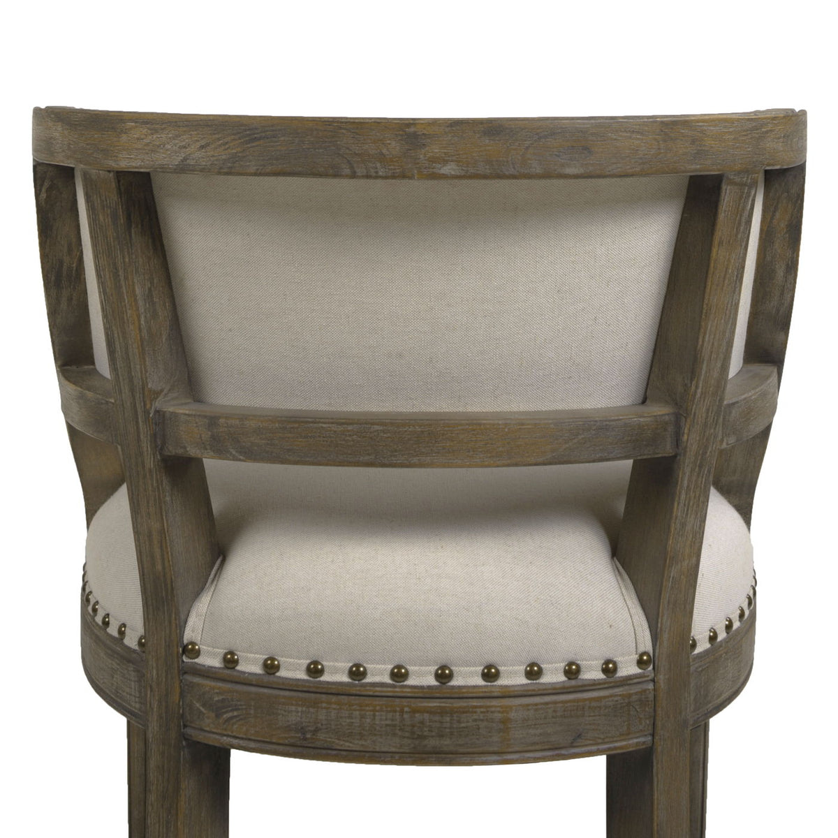 Paris - Farmhouse Counter Height Bar Stool With Backrest by Unique Piece Furniture