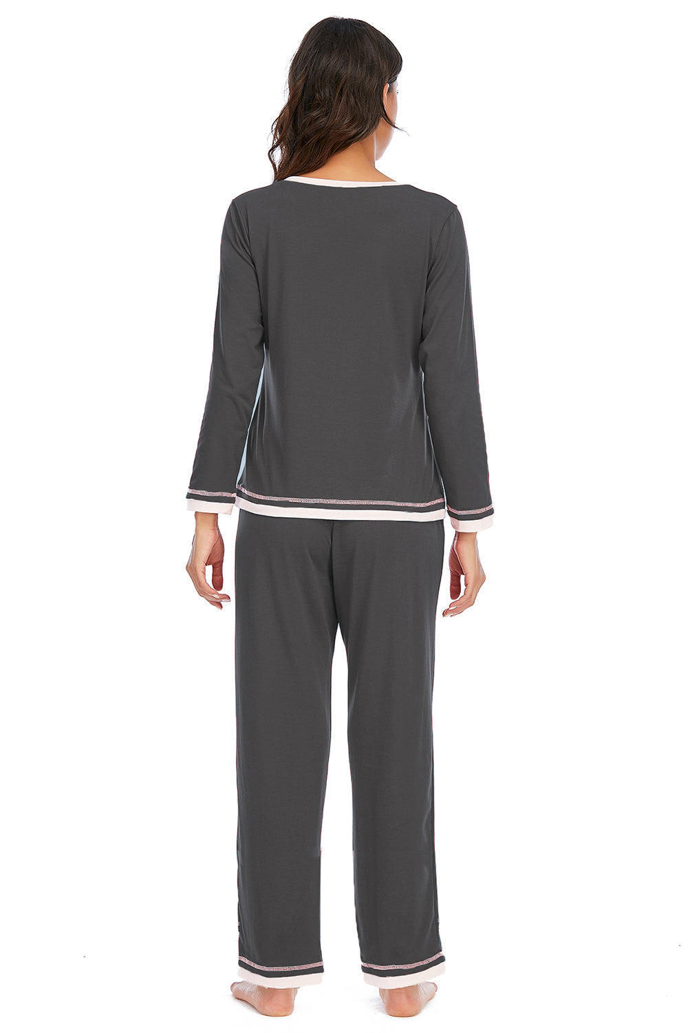 V-Neck Top and Pants Lounge Set by Wild and Free Boutique
