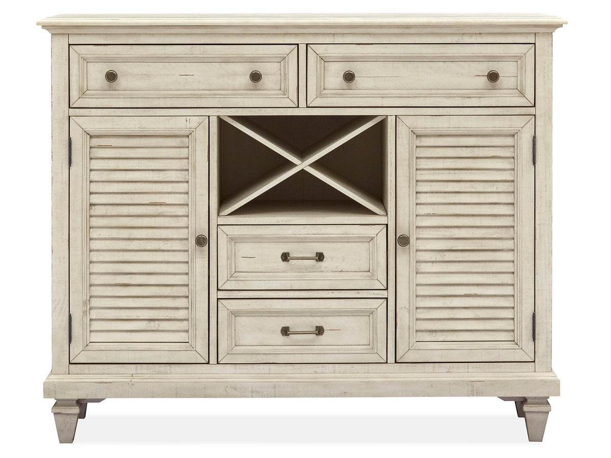 Newport - Server - Alabaster by Unique Piece Furniture