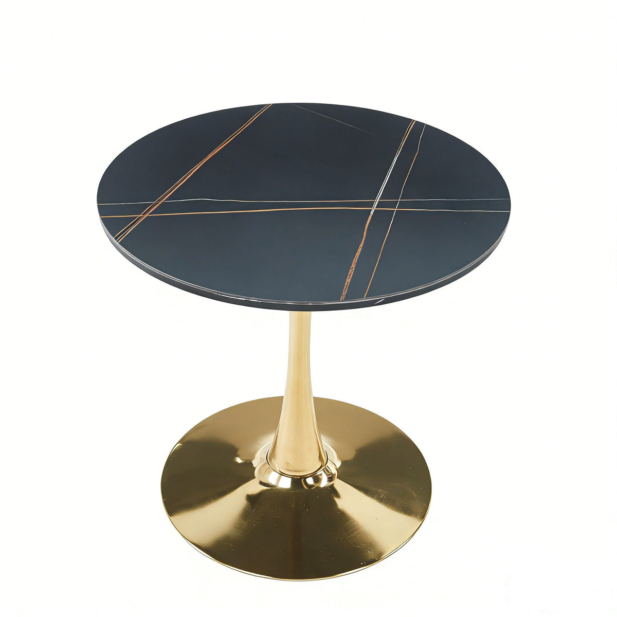 Mid-Century Tulip Table With Round Top, Pedestal Base by Unique Piece Furniture