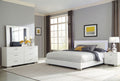 Felicity 4-piece Eastern King Bedroom Set White High Gloss by Unique Piece Furniture