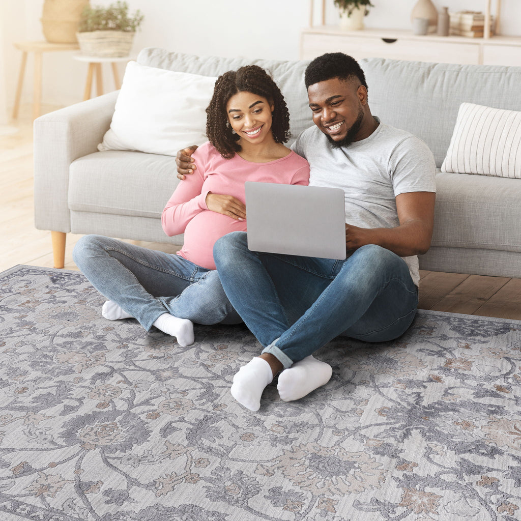 Marfi - Trendy Oriental Area Rug by Unique Piece Furniture
