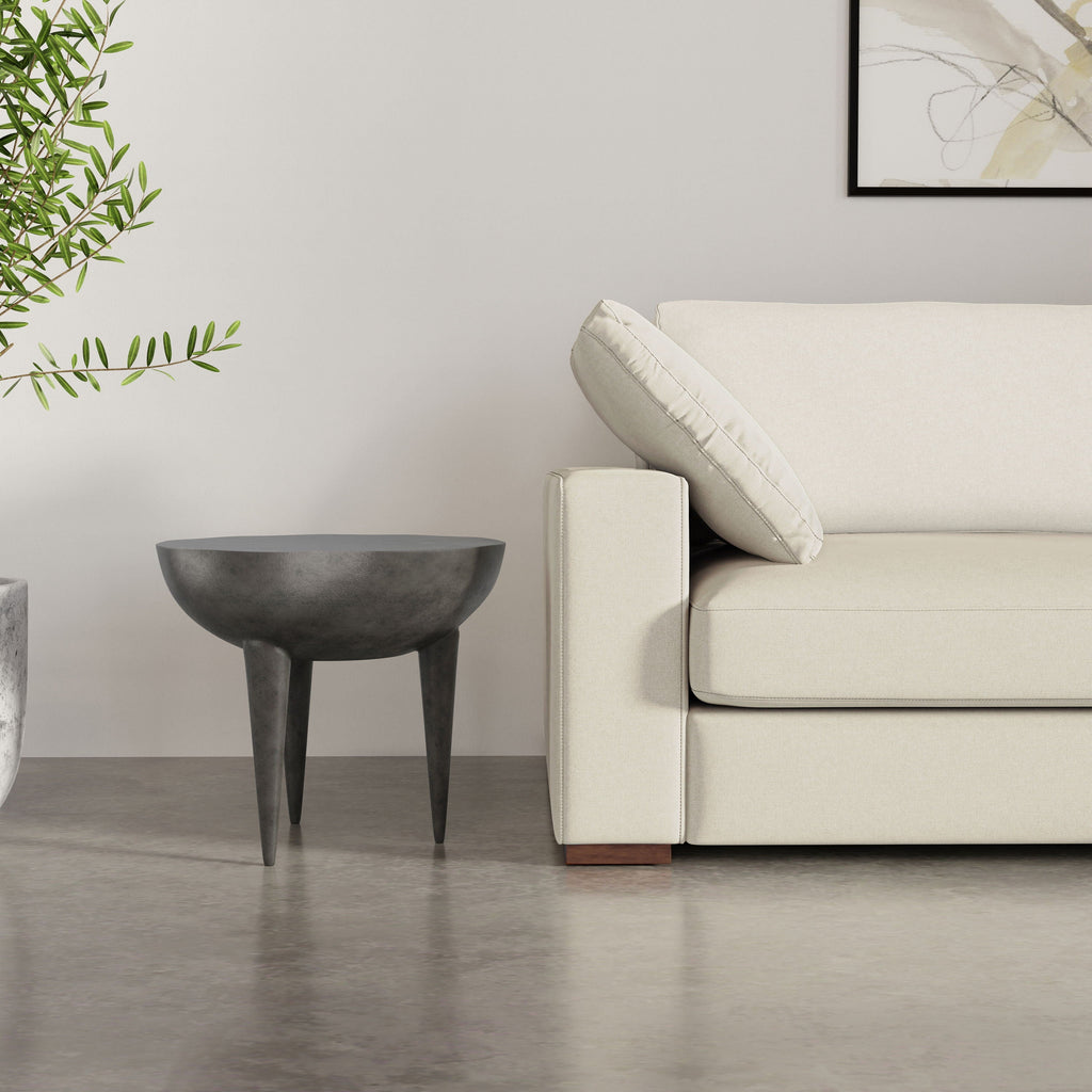 Otto - Cast Aluminum Side Table - Black by Unique Piece Furniture