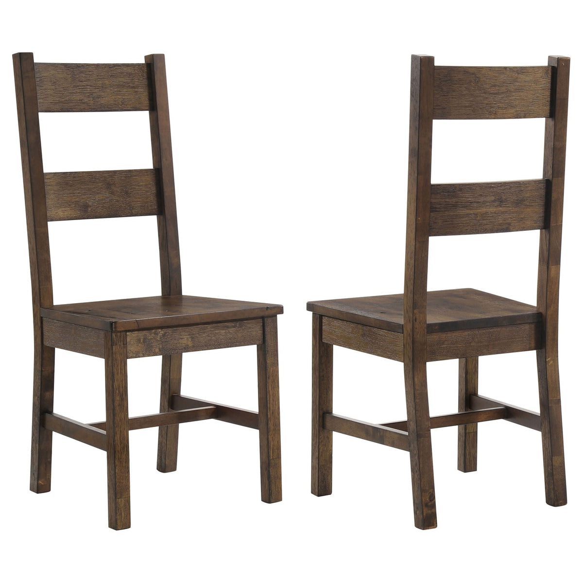 Coleman Dining Side Chair Rustic Golden Brown (Set of 2) by Unique Piece Furniture
