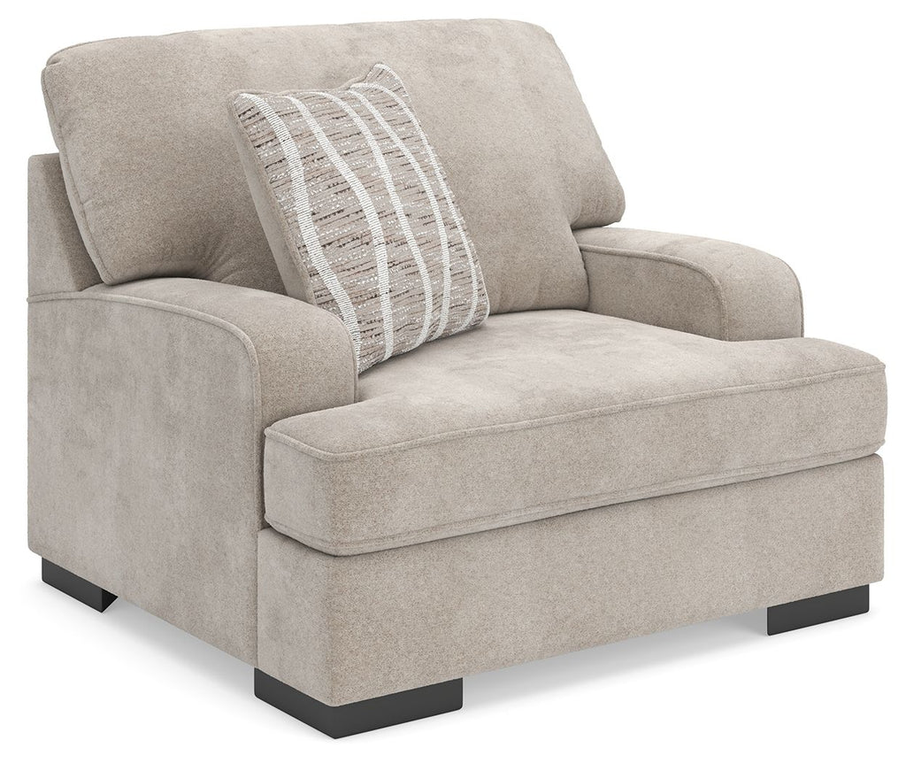 High Profile - Chair and a Half - Taupe by Unique Piece Furniture