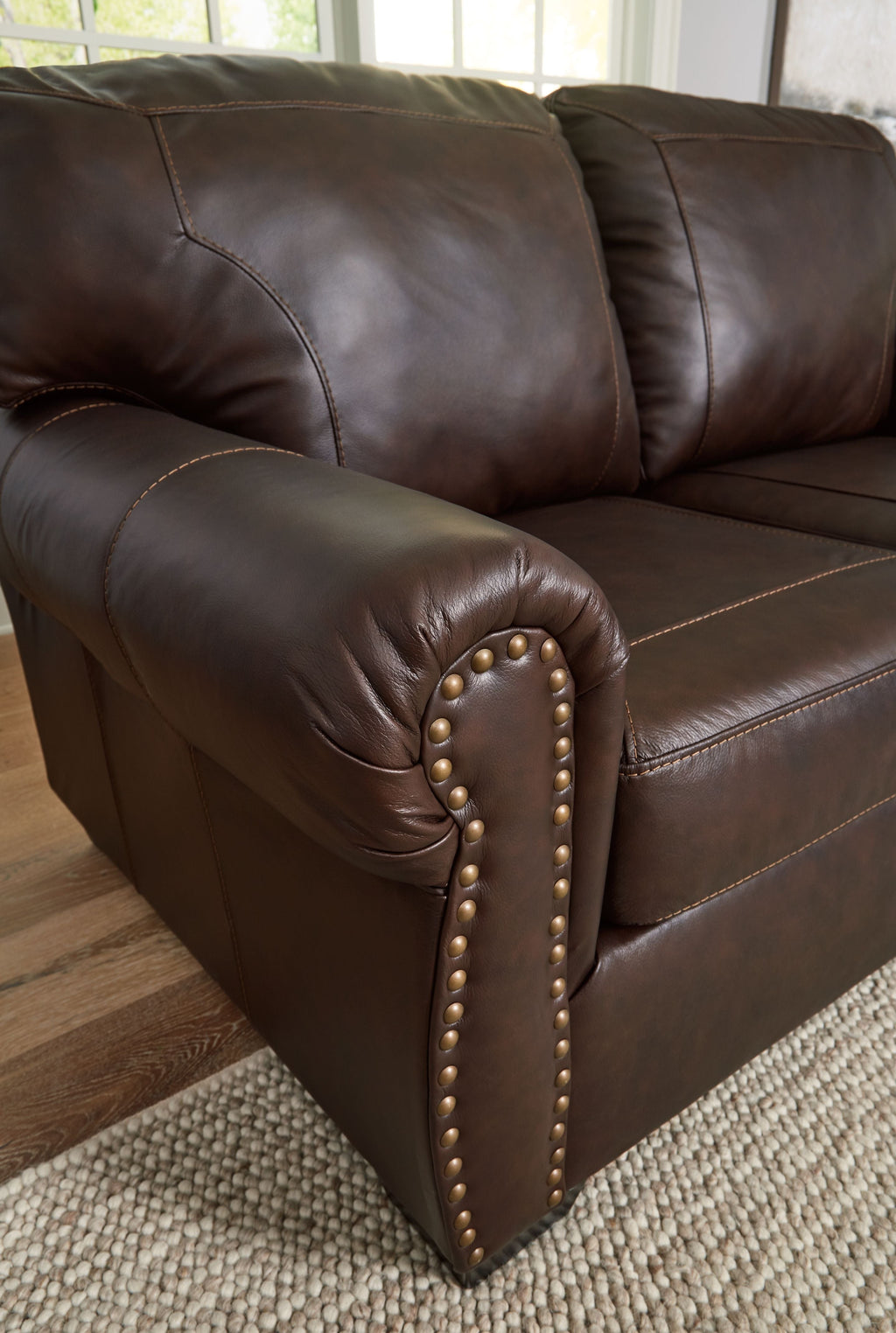 Colleton - Loveseat - Dark Brown by Unique Piece Furniture