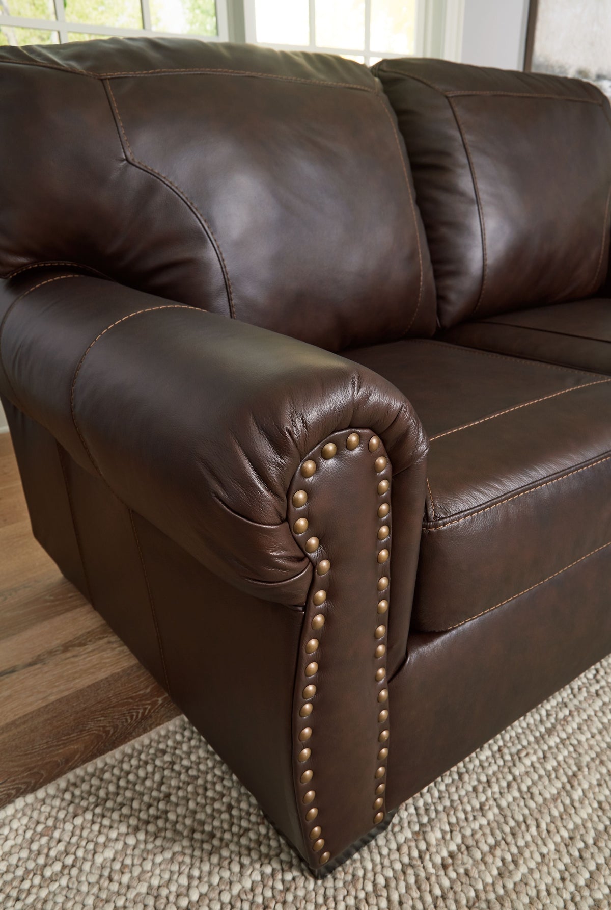 Colleton - Loveseat - Dark Brown by Unique Piece Furniture