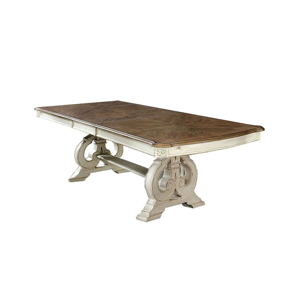 Rustic Dining Set With Table And Upholstered Chairs by Unique Piece Furniture