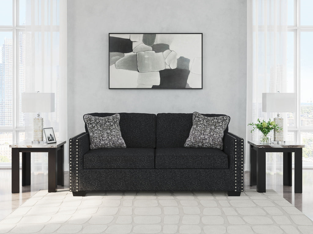 Jasmine Peaks - Sofa - Coal by Unique Piece Furniture