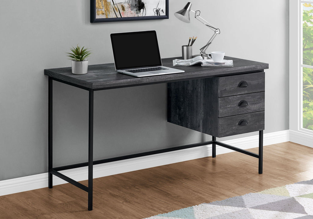 Computer Desk For Home Office, Laptop, 3 Storage Drawers, Contemporary & Moder by Unique Piece Furniture