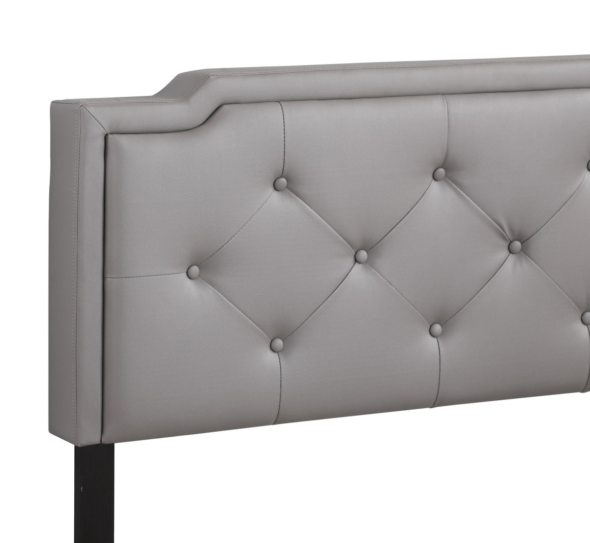 Button Tufted Bed Charming For Cozy Spaces by Unique Piece Furniture