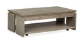 Conrad - Rectangular Lift Top Storage Cocktail Table With Casters - Stone Harbor Gray by Unique Piece Furniture