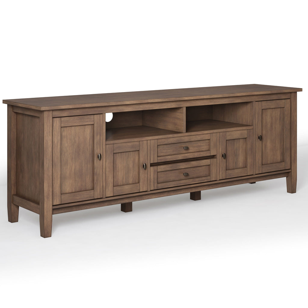 Warm Shaker - Handcrafted TV Media Stand by Unique Piece Furniture
