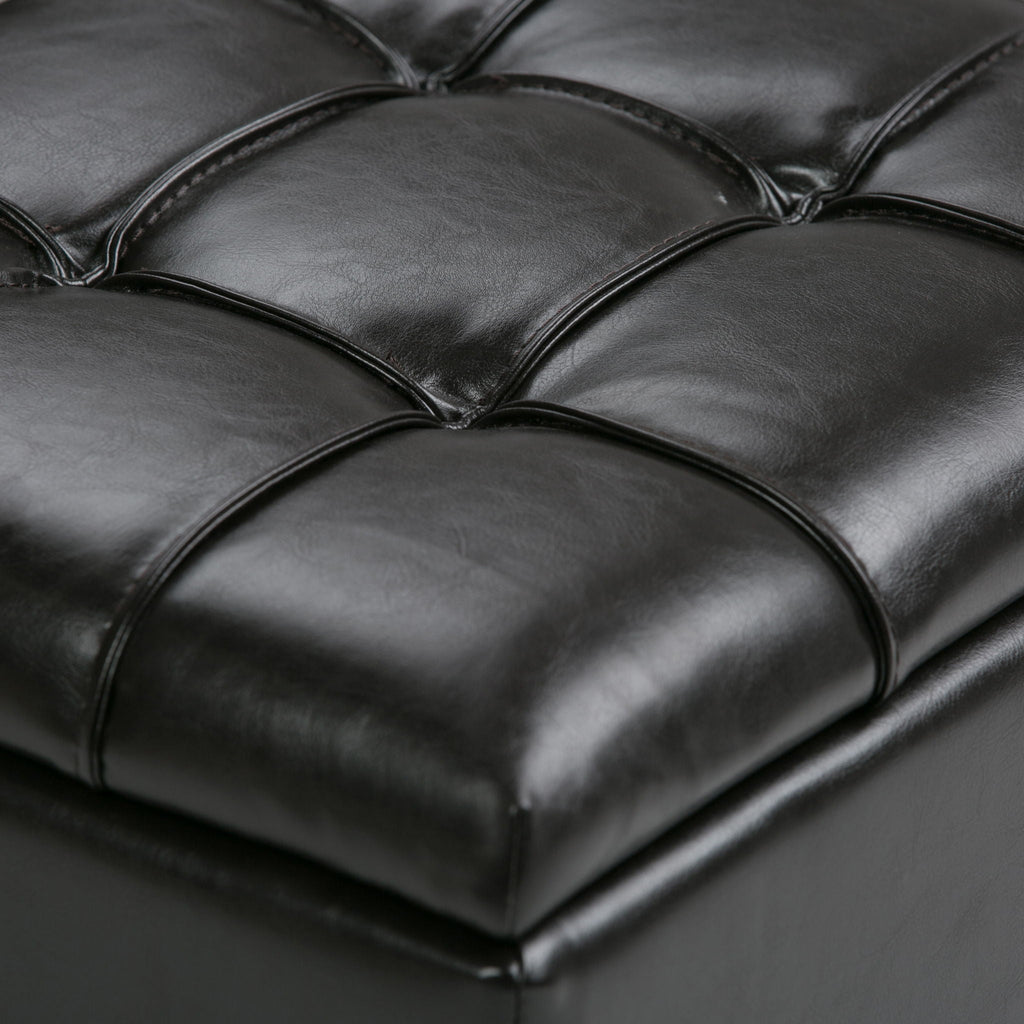 Dover - 3 Piece Storage Ottoman Contemporary Design by Unique Piece Furniture