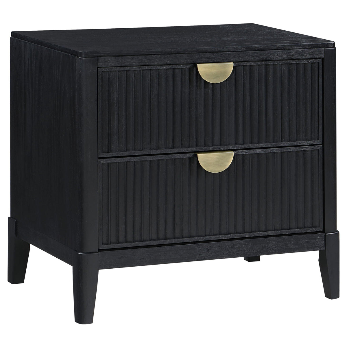 Brookmead 2-drawer Nightstand Black by Unique Piece Furniture