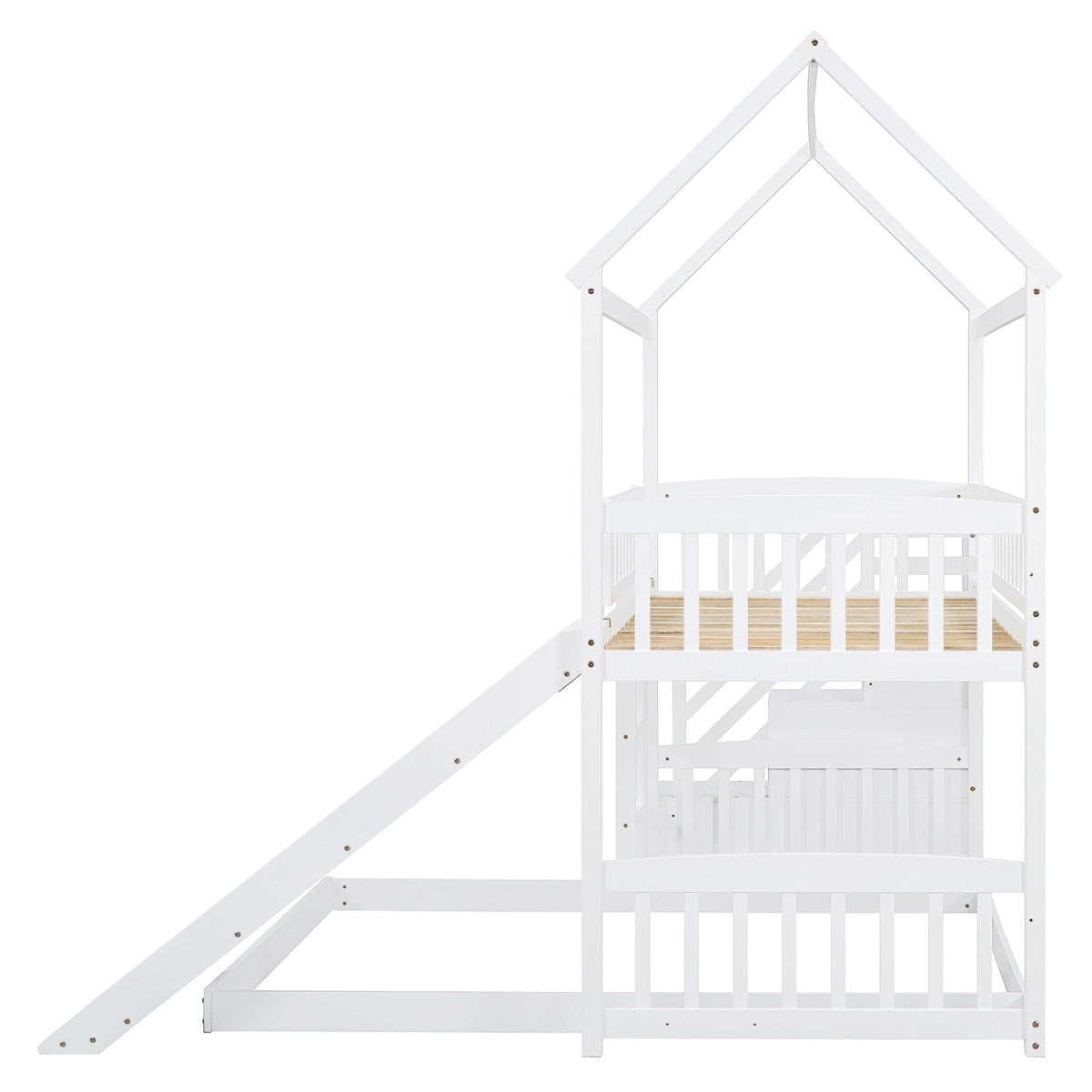 House Bunk Bed With Slide by Unique Piece Furniture