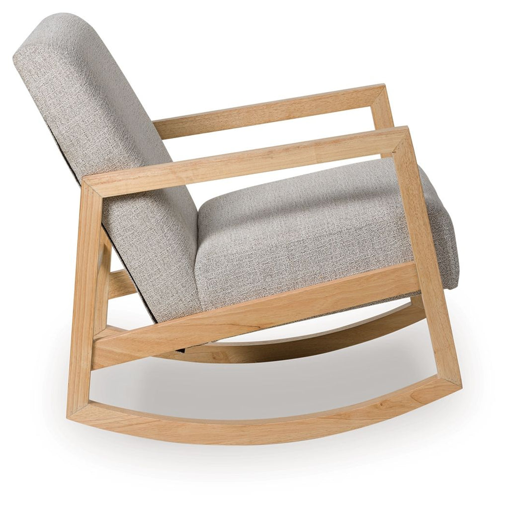 Wychworth - Accent Chair - Gray / Natural by Unique Piece Furniture
