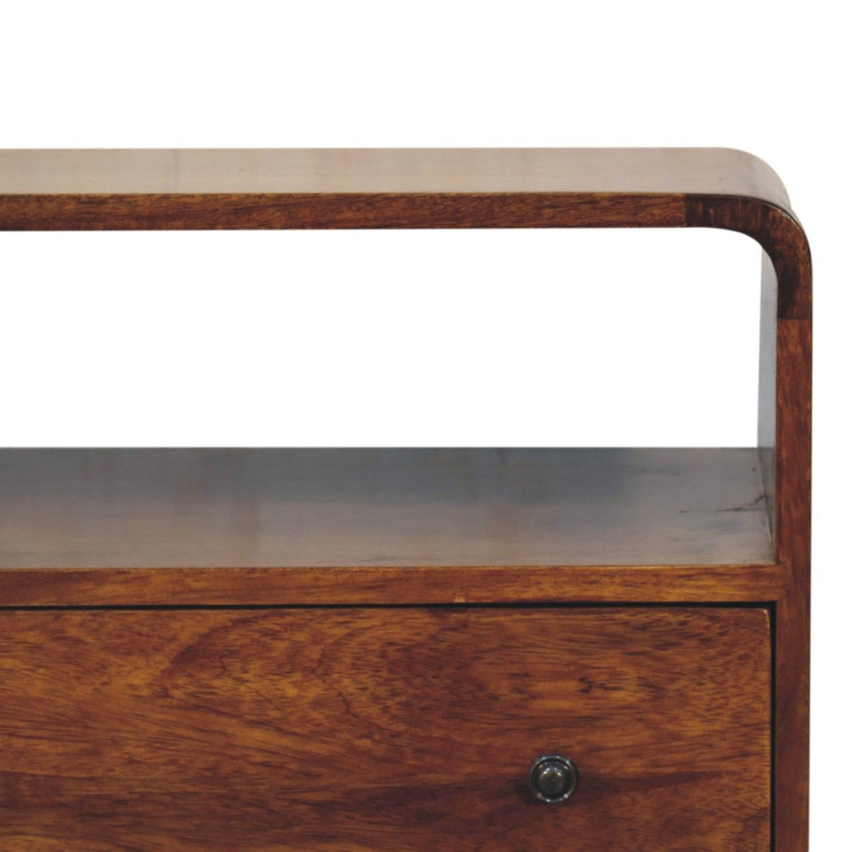 Curved Charm Console - Brown by Unique Piece Furniture