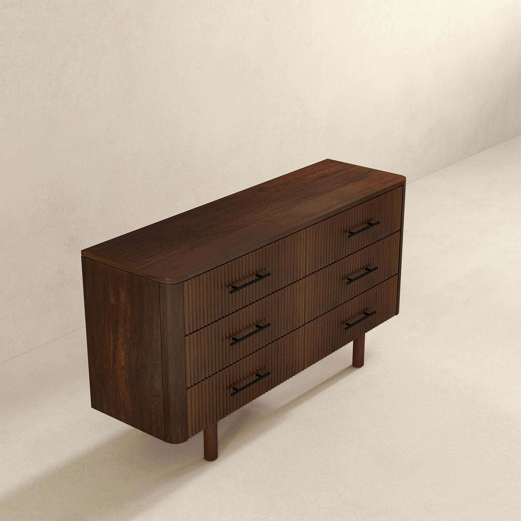 Logan - Dresser With 6 Drawers - Brown by Unique Piece Furniture