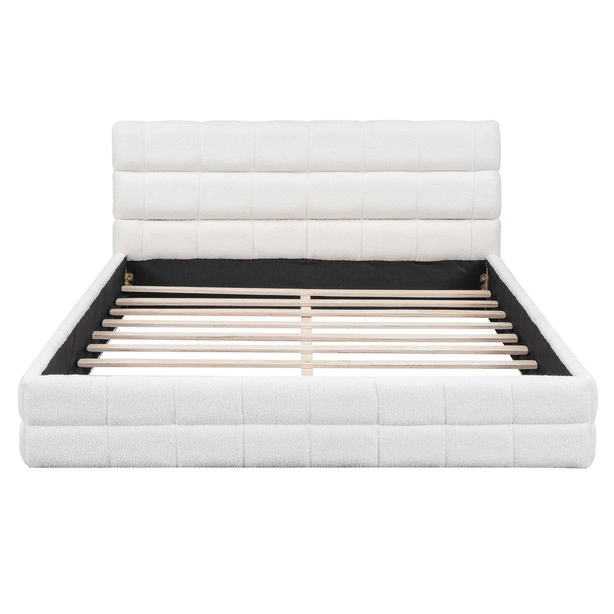 Upholstered Platform Bed With Headboard by Unique Piece Furniture