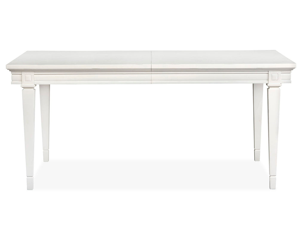 Willowbrook - Extendable Rectangular Dining Table - Egg Shell White by Unique Piece Furniture