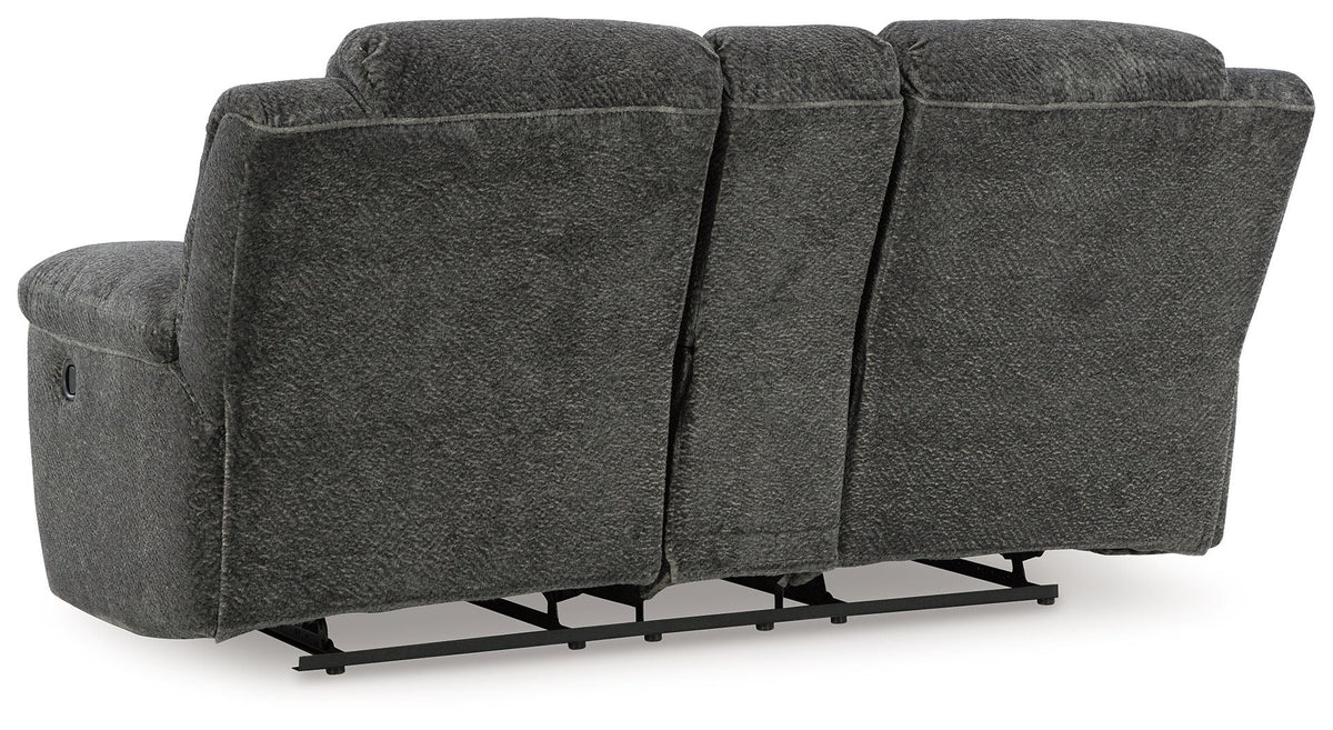 Frohn - Dbl Reclining Loveseat With Console by Unique Piece Furniture