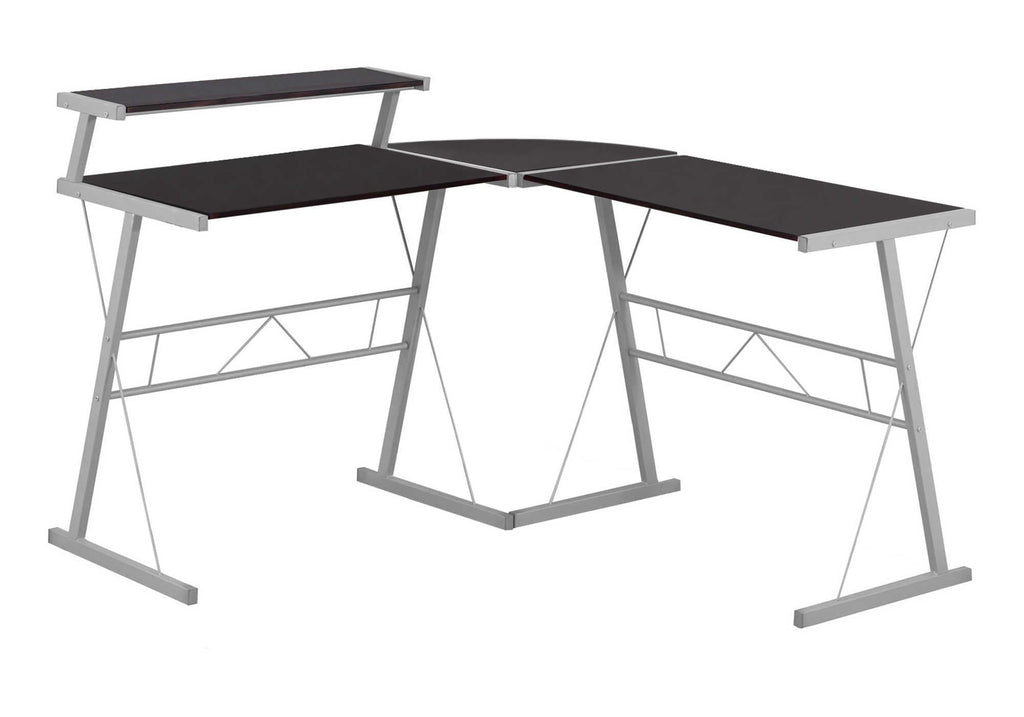 Computer Desk, Home Office, Corner, L Shape, Laptop, Durable Construction by Unique Piece Furniture