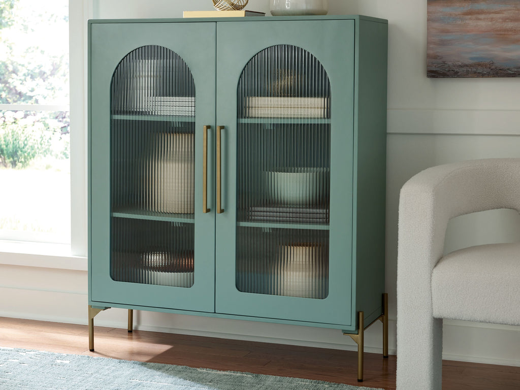 Adwen - Accent Cabinet - Light Green by Unique Piece Furniture