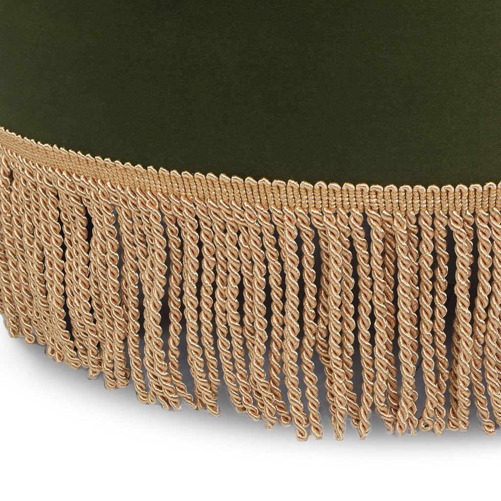 Yolanda - Round Upholstered Accent Ottoman by Unique Piece Furniture
